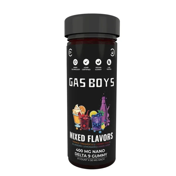 Gasboys Delta 9 Nano gummies Mixed flavor