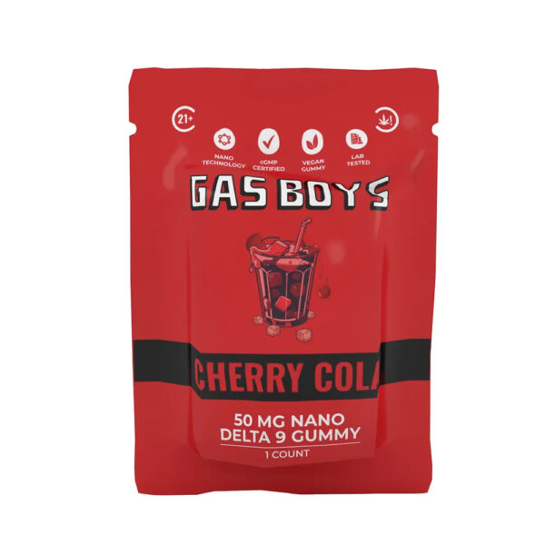 Gas Boys 50mg Delta 9 Cherry Cola gummies